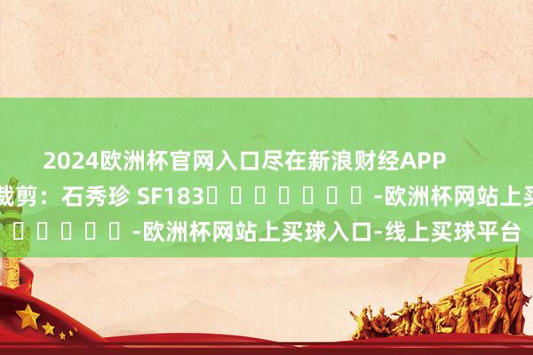 2024欧洲杯官网入口尽在新浪财经APP            						包袱裁剪：石秀珍 SF183							-欧洲杯网站上买球入口-线上买球平台